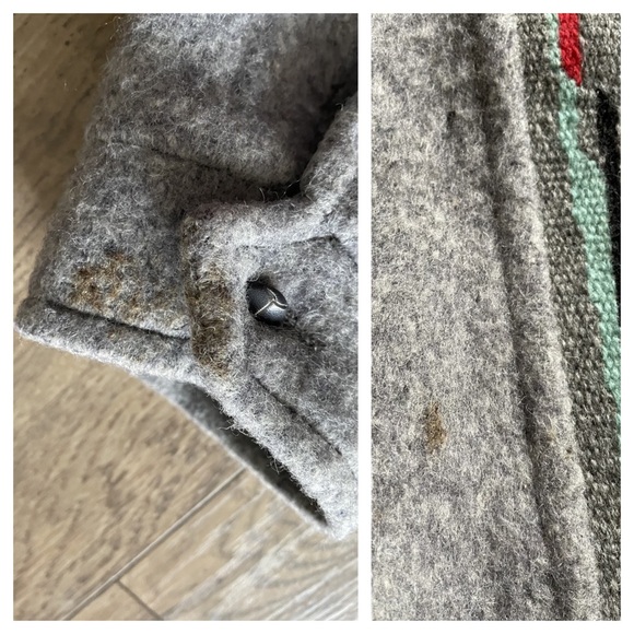 ❌SOLD❌Vintage 70s Chimayo Wool Bomber Jacket - Picture 7 of 9